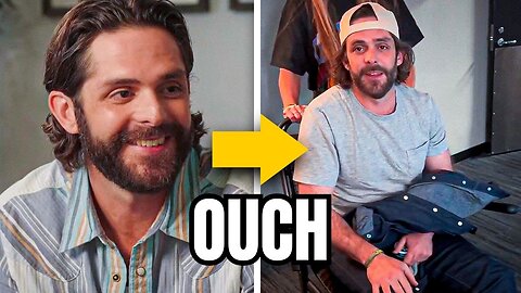 Thomas Rhett BREAKS HIS ANKLE and Still Finishes Show