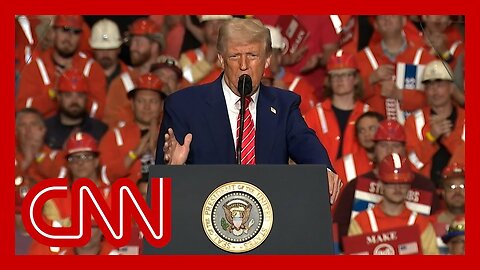 Trump announces steel tariffs are increasing to 50_