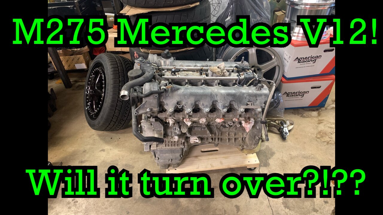 M275 v12!! Will it turn over?!?