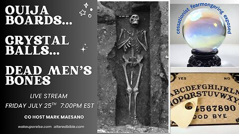 Ouija boards, crystal balls and dead men's bones - The fearmongering of cessationists