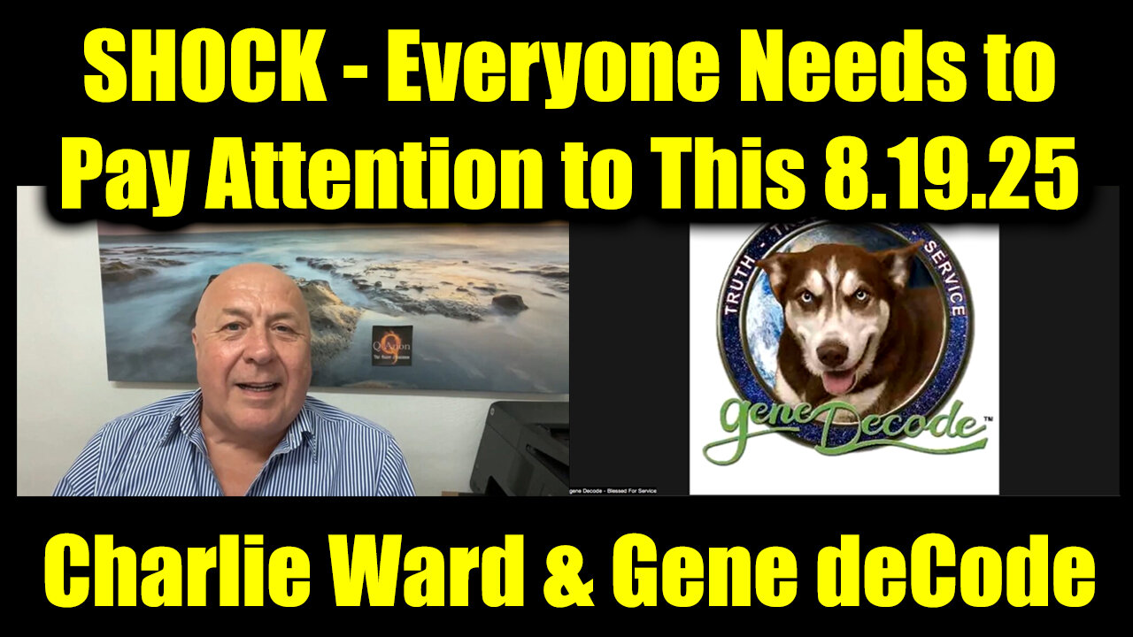 SHOCK DISCOVERY. 8-18-25-AT-7PM-CST-15T-EST #TRUTH