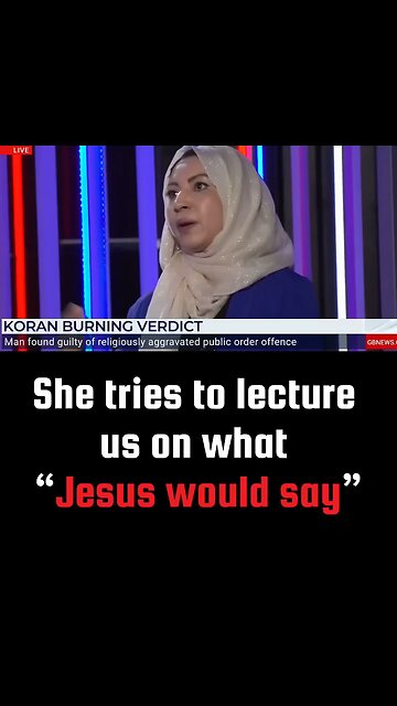 THE AUDACITY! Why Do You Think She Speaks Like This? #christianity #islam #Muhammad #@DoseOfTruth365
