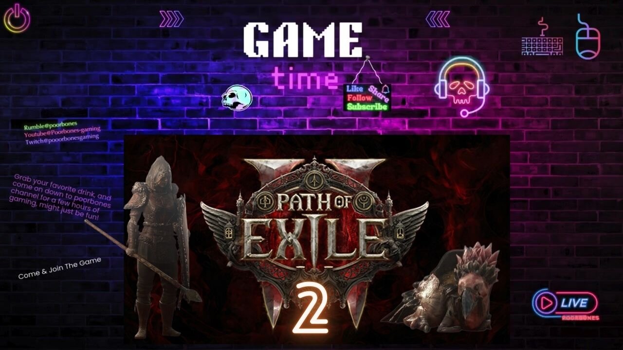 👣Path of Exile 2 ☠️ lvl 35 hunter-spear/shield