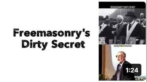 Freemasonry's Dirty Secret