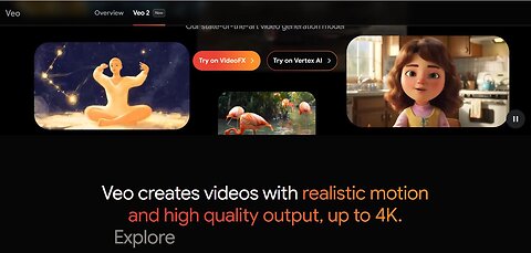 Wildlife videos using Google AI Studio Veo 2