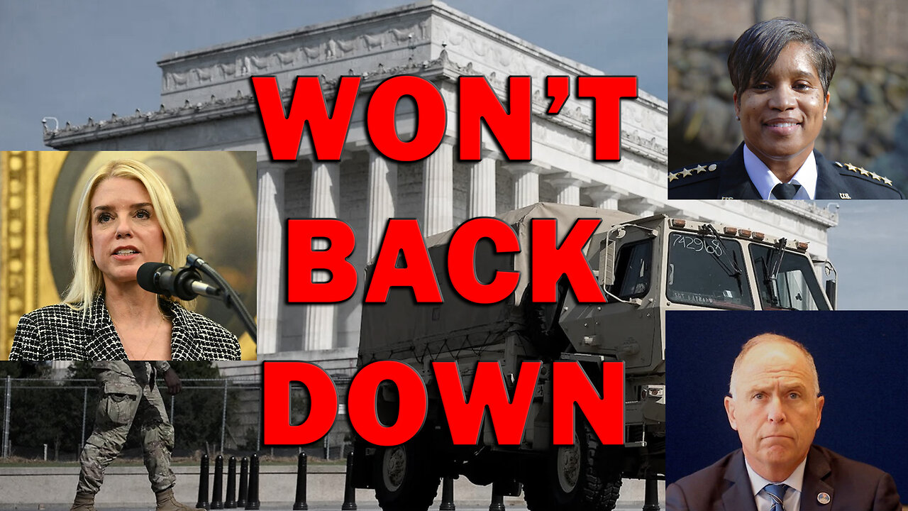 Bondi Ramps Up Crime Crackdown Amid Some D.C. Officials Defiance Of Trump! LEO Round Table S10E165