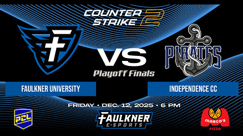 Counter Strike 2- Faulkner vs. Independence (Playoff Semifinals) (12/12/2025)