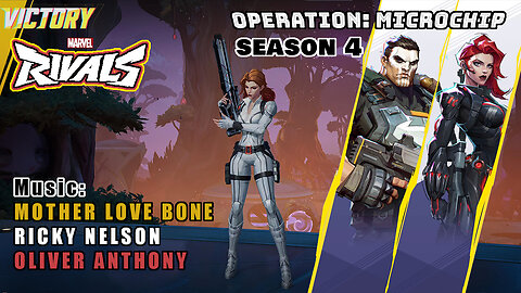 Marvel Rivals, Season 4 – No. 02 • Operation: Microchip, Black Widow & Punisher Team-Up #rivals #ps5