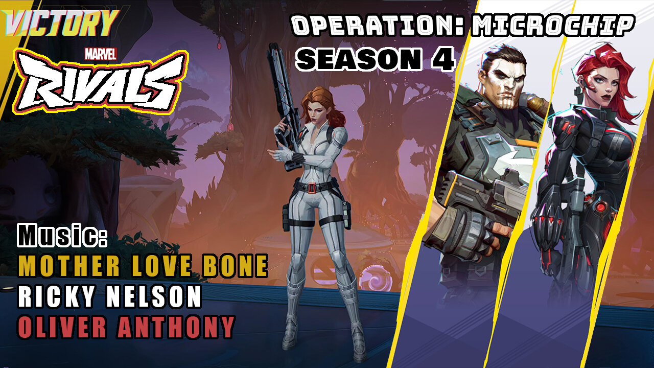 Marvel Rivals, Season 4 – No. 02 • Operation: Microchip, Black Widow & Punisher Team-Up #rivals #ps5