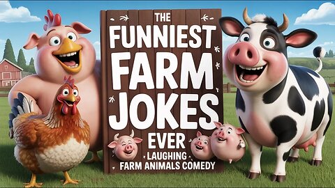The Funniest Farm Jokes Ever | Laughing Farm Animals Comedy