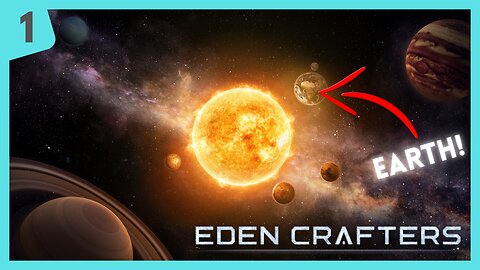 Surviving in Space | Eden Crafters Episode 1: Galactic Adventure Begins