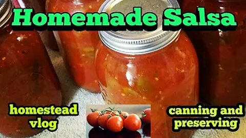 Homemade Canned Salsa Recipe