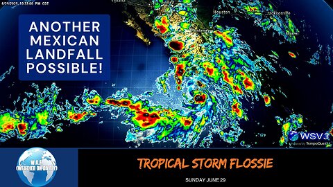 🌀 Tropical Storm Flossie Update: Strengthening Likely!