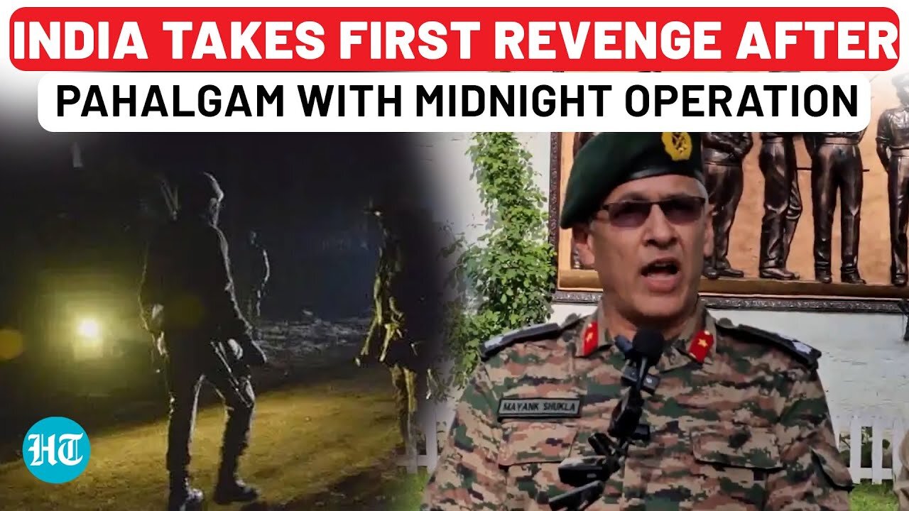 India’s Big Military Action After Pahalgam Attack, Eliminates Two Terrorists In Midnight Encounter
