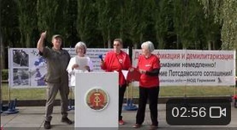 Немецкие партизаны в День Победы - Советский мемориал Берлин-Трептов - 9 мая 2025 года!
