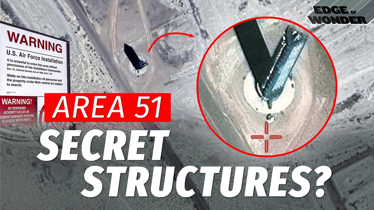 Secret Structures at Area 51 & Police Officer Alien Abduction Case