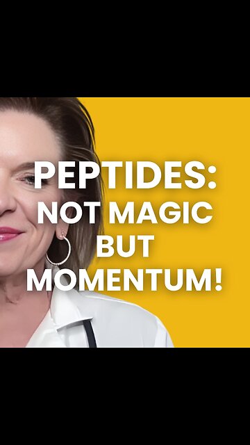 Peptides: Not Magic, But Momentum!