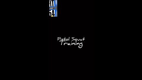 Pistol squats balance & mobility