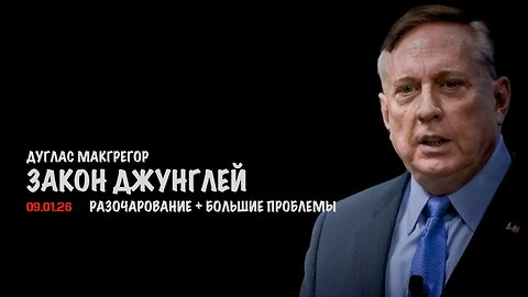 Закон джунглей. Разочарование+ большие проблемы | Дуглас Макгрегор | Douglas Macgregor