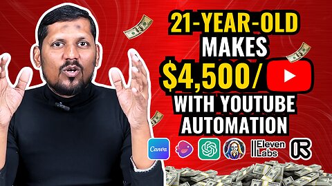 He made $4,500 from YouTube Automation 2025 | How?