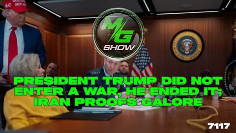 President Trump Did NOT Enter a War, He Ended It; Iran Proofs Galore