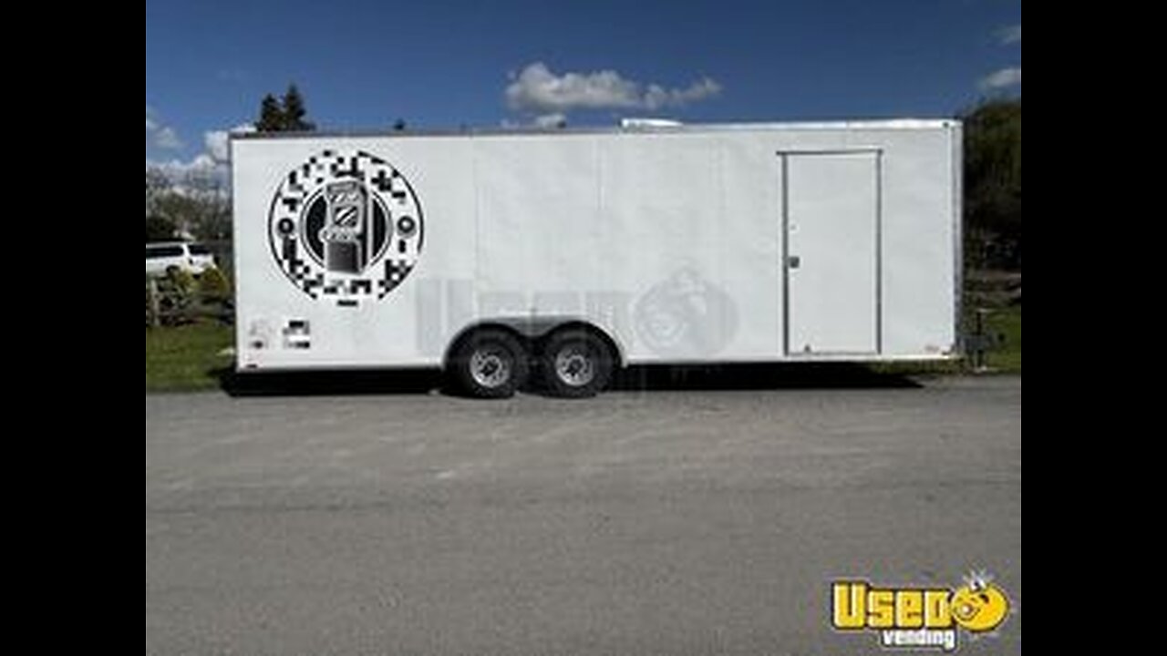 2019 8' x 28' Cargo Mate Mobile Video Gaming Trailer | Mobile Business Unit for Sale in California!