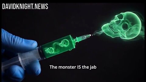 THE MONSTER IS THE JAB - DAVID KNIGHT PARODY SONG 💉