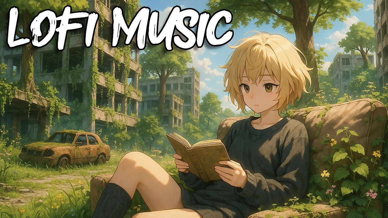 Lofi Music. Would you escape it all, even just for a moment?