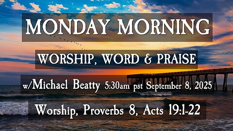 🌤️MONDAY MORNING✝️