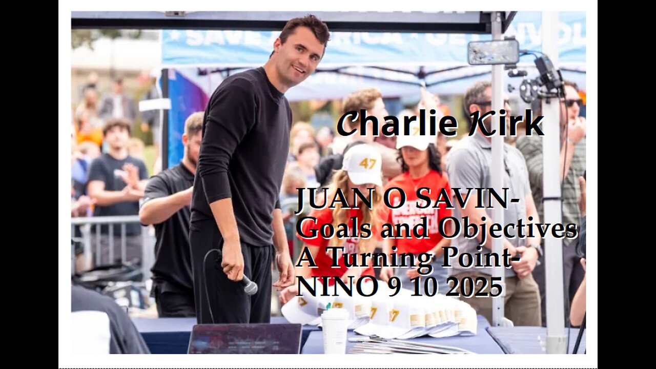 JUAN O SAVIN- Goals and Objectives, A Turning Point- NINO 9 10 2025