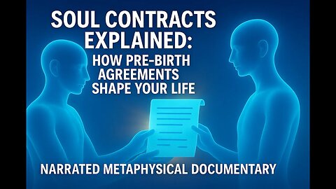 Soul Contracts: How Pre-Birth Agreements Shape Your Life | Metaphysical Documentary (Narrated)