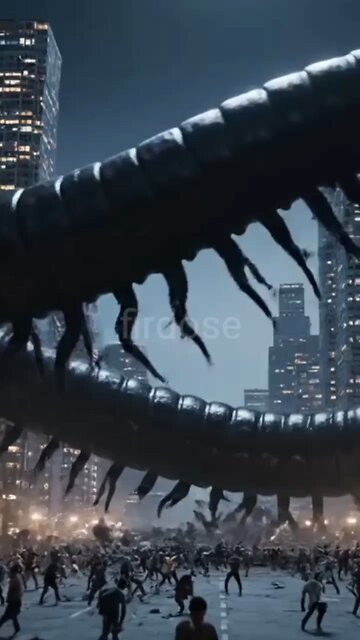 Wild Giant Millipede TAKES OVER City Streets! 🚗💥🐛
