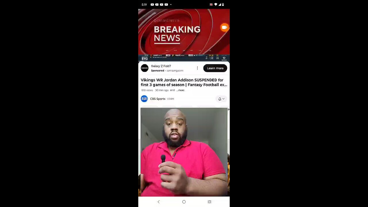 Jordan Addison Suspended First 3 Games Season