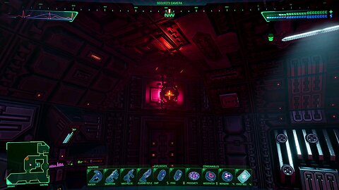 System Shock - Destroying Security Cameras With Hacking