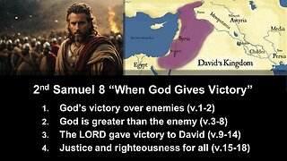 2nd Samuel 8 “When God Gives Victory” - Calvary Chapel Fergus Falls
