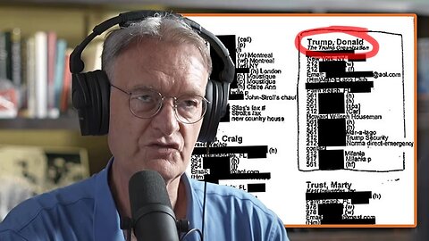 Journalist Nick Bryant was the first to acquire a copy of Epstein’s black book in 2012