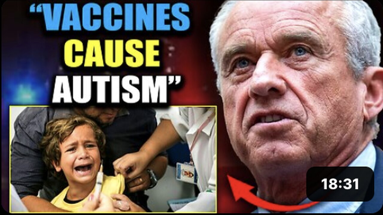 "Explosive Revelation: RFK Jr Confirms Vaccine-Autism Link, Justice Ensues"