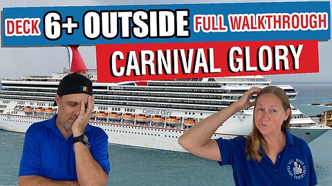 Carnival Glory Most Underrated Spot: Outside Space Tour | Tall Man's Cruise Adventures