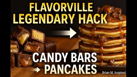 FlavorVille Legendary Hack 🥞 | Snickers, Twix & 3 Musketeers Pancakes | Brian M. Inspired