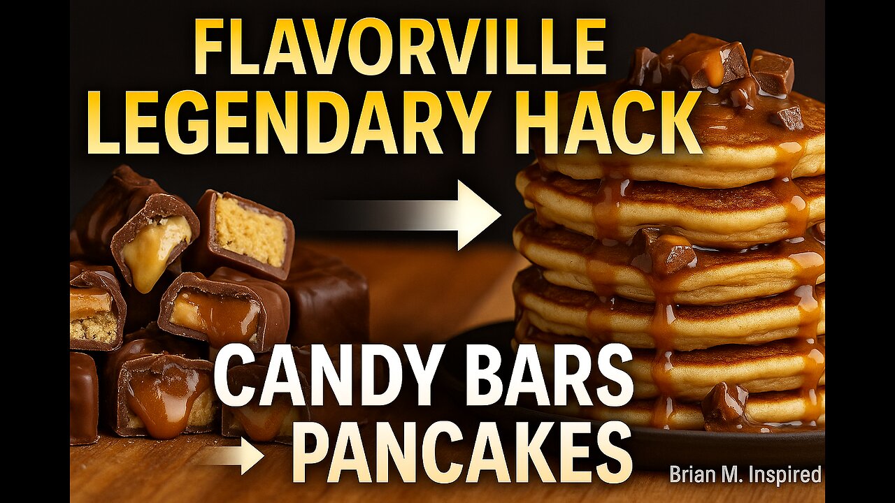 FlavorVille Legendary Hack 🥞 | Snickers, Twix & 3 Musketeers Pancakes | Brian M. Inspired