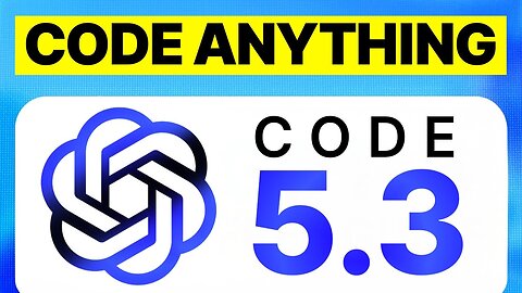 NEW ChatGPT Code 5.3 Update
