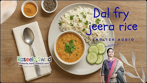 dal fry jeera rice (english audio) Iદાળ ફ્રાય જીરા રાઇસI दाल फ़्राय जीरा राइस #youtube#food#recipe