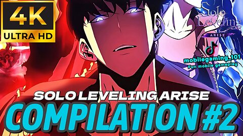 [4K] Solo Leveling: Arise Compilation #2 Pulls + More , ソロレベリング：アライズ コンピレーション第2弾 ガチャ＋その他
