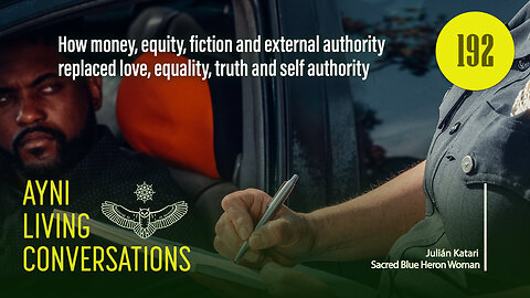 How money, equity, fiction and externsl authority replaced love, equality, truth and self authority