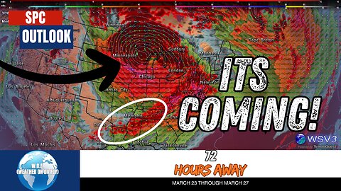 ⚠️ Severe Storms Sunday: Tornado & Hail Threats Loom! March 20