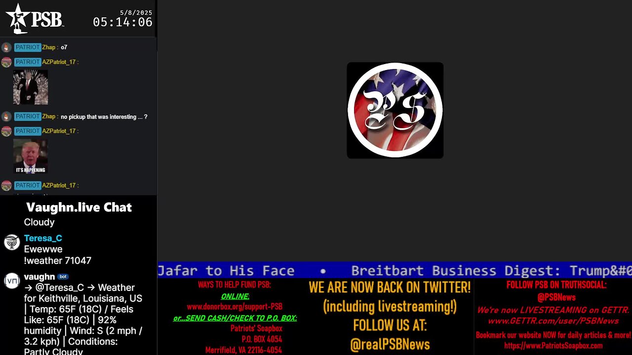 2025-05-08 05:10 EDT - Wake Up: with Poe