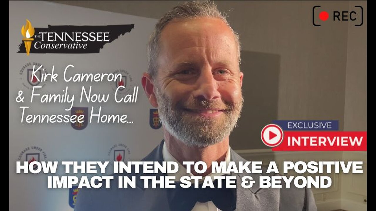 Kirk Cameron Now Calls Tennessee Home - How he intends to make a positive impact...