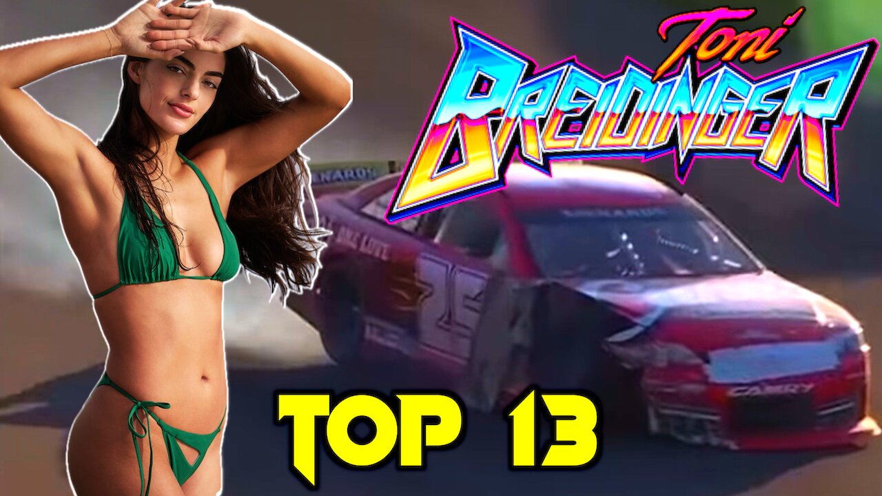 TOP 13 Achievements of Toni Breidinger‼️ NASCAR Crashes Compilation(4K)