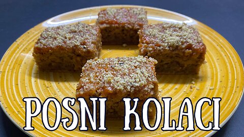 Vegan Walnut Cake • Posni Kolac od Oraha