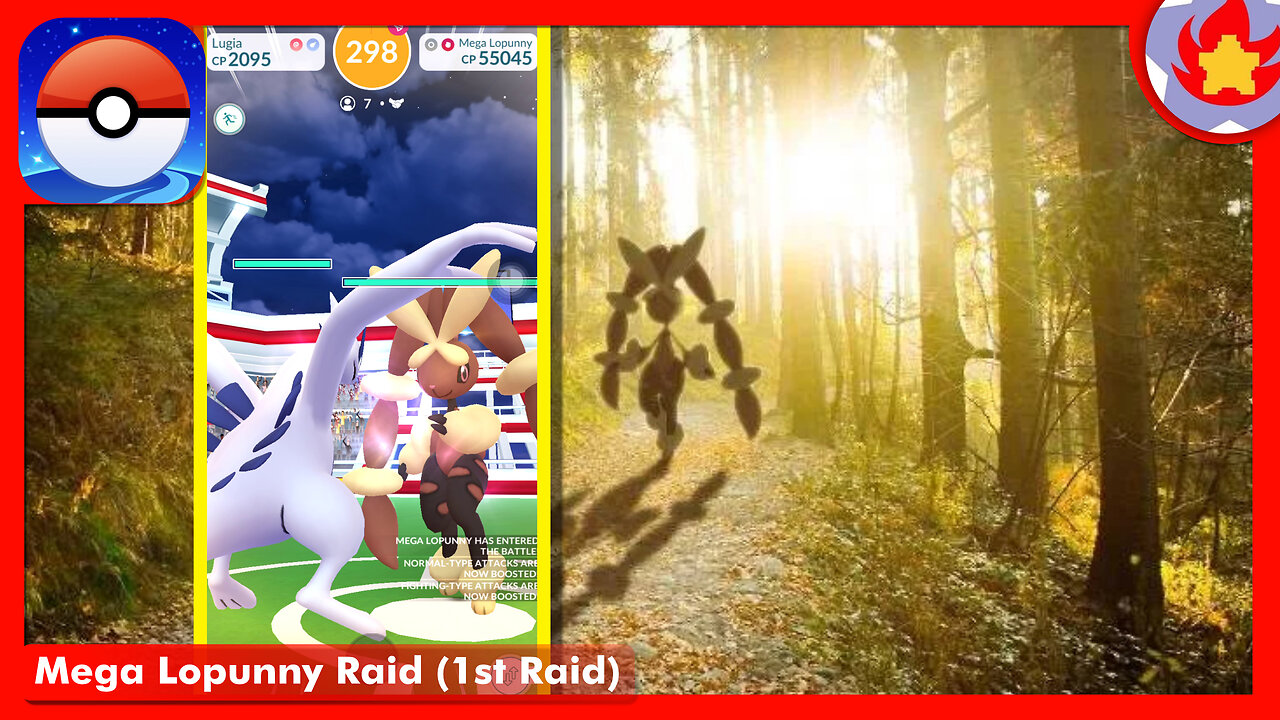 Mega Lopunny Raid (1st Raid) | Pokemon GO